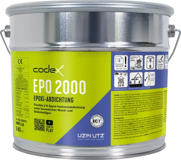 Codex EPO 2000 Reaktiv-Abdichtung - 6 KG